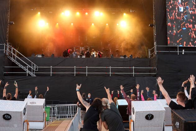 Feuerengel A Tribute to Rammstein live at the Strandkorb concert in Hamburg Hamburg Cruise Center Steinwerder Hamburg Germany Copyright: xLobeca RalfxHomburgx