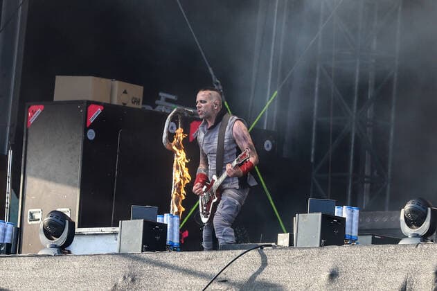 Feuerengel A Tribute to Rammstein live at the Strandkorb concert in Hamburg Hamburg Cruise Center Steinwerder Hamburg Germany Copyright: xLobeca RalfxHomburgx