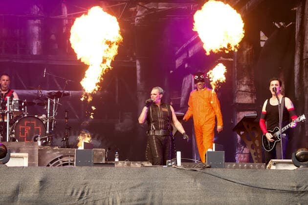 Feuerengel A Tribute to Rammstein live at the Strandkorb concert in Hamburg Hamburg Cruise Center Steinwerder Hamburg Germany Copyright: xLobeca RalfxHomburgx