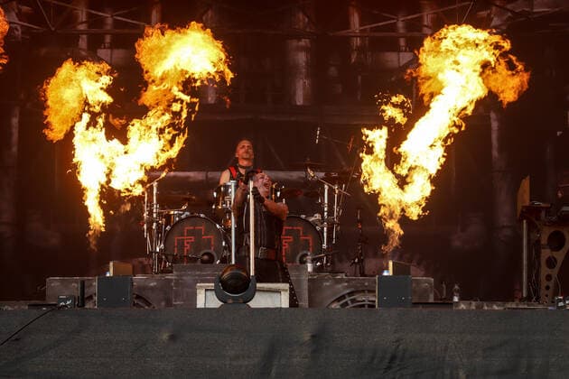 Feuerengel A Tribute to Rammstein live at the Strandkorb concert in Hamburg Hamburg Cruise Center Steinwerder Hamburg Germany Copyright: xLobeca RalfxHomburgx