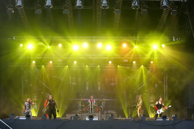 Feuerengel A Tribute to Rammstein live at the Strandkorb concert in Hamburg Hamburg Cruise Center Steinwerder Hamburg Germany Copyright: xLobeca RalfxHomburgx
