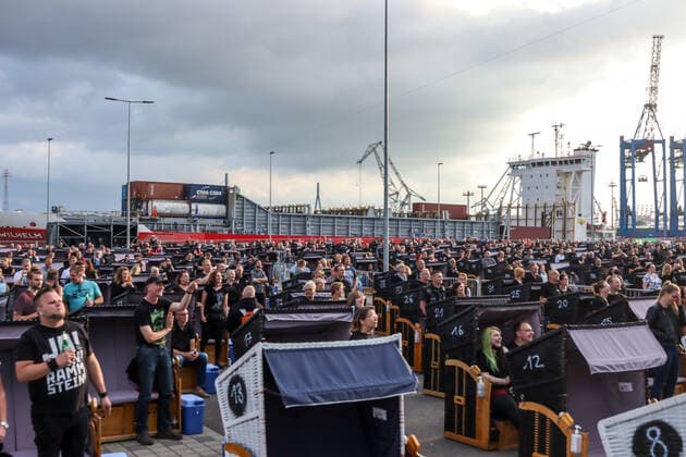 Feuerengel A Tribute to Rammstein live at the Strandkorb concert in Hamburg Hamburg Cruise Center Steinwerder Hamburg Germany Copyright: xLobeca RalfxHomburgx