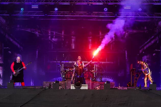 Feuerengel A Tribute to Rammstein live at the Strandkorb concert in Hamburg Hamburg Cruise Center Steinwerder Hamburg Germany Copyright: xLobeca RalfxHomburgx