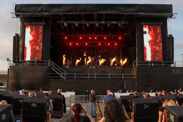 Feuerengel A Tribute to Rammstein live at the Strandkorb concert in Hamburg Hamburg Cruise Center Steinwerder Hamburg Germany Copyright: xLobeca RalfxHomburgx