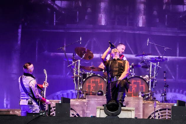 Feuerengel A Tribute to Rammstein live at the Strandkorb concert in Hamburg Hamburg Cruise Center Steinwerder Hamburg Germany Copyright: xLobeca RalfxHomburgx