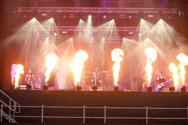 Feuerengel A Tribute to Rammstein live at the Strandkorb concert in Hamburg Hamburg Cruise Center Steinwerder Hamburg Germany Copyright: xLobeca RalfxHomburgx
