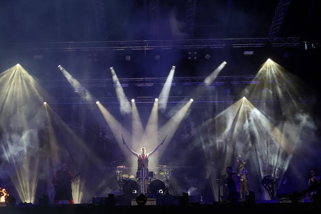 Feuerengel A Tribute to Rammstein live at the Strandkorb concert in Hamburg Hamburg Cruise Center Steinwerder Hamburg Germany Copyright: xLobeca RalfxHomburgx