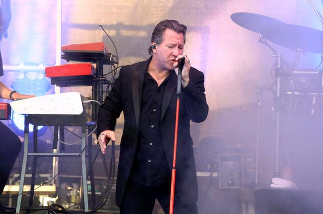 Claudius Dreilich of Karat live as part of the Karat 45 Open Air Tour at the Kulturbrauerei Görlitz, 03 07 2021 Foto:xM.xWehnertx xFuturexImage