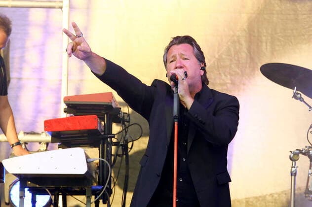 Claudius Dreilich of Karat live as part of the Karat 45 Open Air Tour at the Kulturbrauerei Görlitz, 03 07 2021 Foto:xM.xWehnertx xFuturexImage