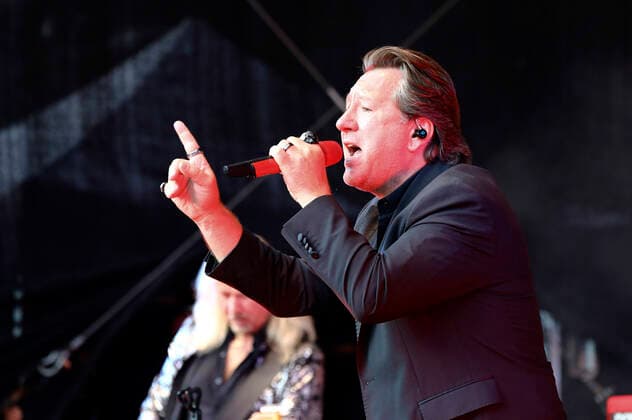 Claudius Dreilich of Karat live as part of the Karat 45 Open Air Tour at the Kulturbrauerei Görlitz, 03 07 2021 Foto:xM.xWehnertx xFuturexImage