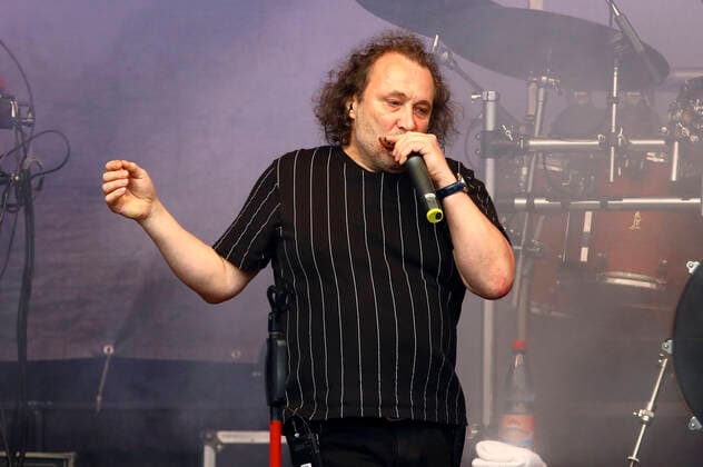 Martin Becker of Karat live as part of the Karat 45 Open Air Tour at the Kulturbrauerei Görlitz, 03 07 2021 Foto:xM.xWehnertx xFuturexImage