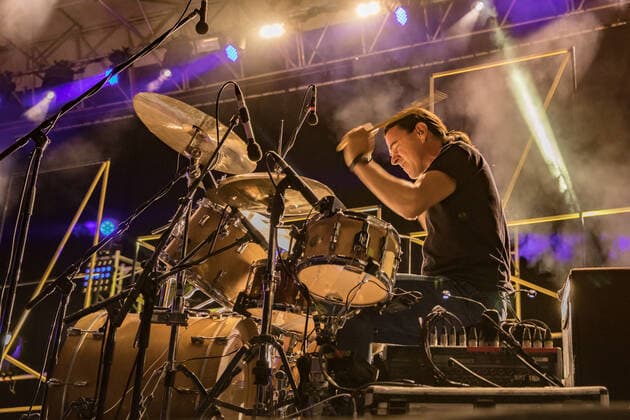 Max Gazze during Max Gazze La matematica dei rami 2021, Italian singer concert in Udine, Italy, July 03, 2021  Copyright: xLiveMedia BarbaraxDomenisx xIPAx xLiveMediax 0