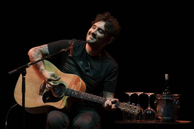 Fabrizio Moro during Canzoni nella stanza unplugged route 2021 at Auditorium Parco della Musica Cavea, Rome, Italy, July 3, 2021 LiveMedia  Copyright: xLiveMedia EuropeanAffairs Domenix xLiveMediax 0