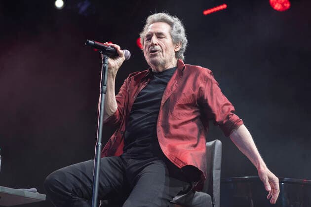 July 4, 2021, Madrid, Spain: Spanish singer Miguel Rios performs at the Noches del Botanico in Madrid. Madrid Spain - ZUMAs197 20210704_zaa_s197_121 Copyright: xAtilanoxGarciax