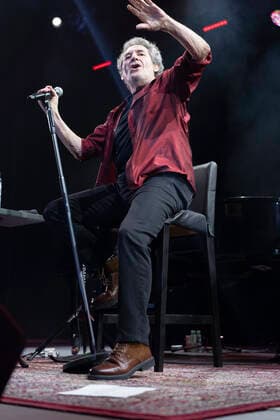 July 4, 2021, Madrid, Spain: Spanish singer Miguel Rios performs at the Noches del Botanico in Madrid. Madrid Spain - ZUMAs197 20210704_zaa_s197_123 Copyright: xAtilanoxGarciax