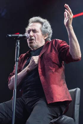July 4, 2021, Madrid, Spain: Spanish singer Miguel Rios performs at the Noches del Botanico in Madrid. Madrid Spain - ZUMAs197 20210704_zaa_s197_135 Copyright: xAtilanoxGarciax