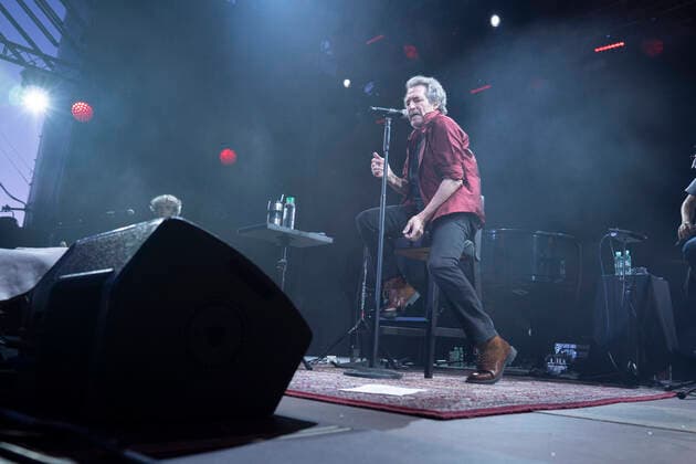 July 4, 2021, Madrid, Spain: Spanish singer Miguel Rios performs at the Noches del Botanico in Madrid. Madrid Spain - ZUMAs197 20210704_zaa_s197_152 Copyright: xAtilanoxGarciax