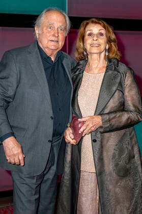 Michael Verhoeven with his wife Senta Berger at the presentation of the CineMerit Award to Senta Berger at the 38 Filmfest München 2021 at Gasteig Munich, 04 07 2021 Foto:xN.xKolinzx xFuturexImage