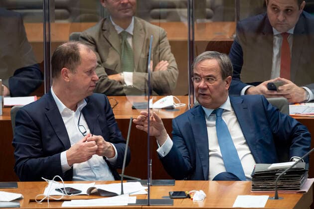 f l Dr Joachim STAMP, FDP, Minister for Children, Family, Refugees and Integration of the State of North Rhine-We