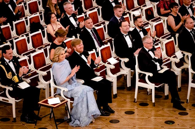 06-07-2021 Contraprestatie Queen Maxima and King Willem-Alexander attend the counter performance with the Royal Concertgebouw Orchestra at the Konzerthaus in Berlin on the 2nd day of the statevisit to Berlin, Germany. Â  Copyright: xPPEx