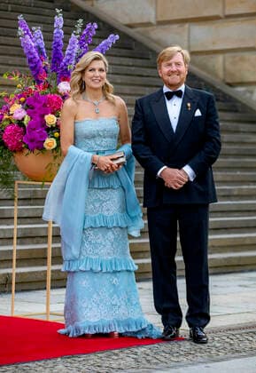 06-07-2021 Contraprestatie Queen Maxima and King Willem-Alexander attend the counter performance with the Royal Concertgebouw Orchestra at the Konzerthaus in Berlin on the 2nd day of the statevisit to Berlin, Germany. Â  Copyright: xPPEx