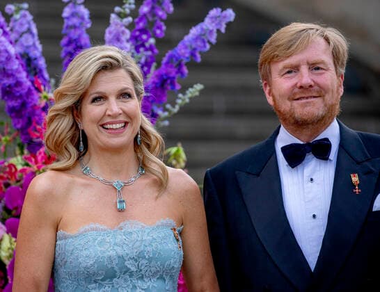 06-07-2021 Contraprestatie Queen Maxima and King Willem-Alexander attend the counter performance with the Royal Concertgebouw Orchestra at the Konzerthaus in Berlin on the 2nd day of the statevisit to Berlin, Germany. Â  Copyright: xPPEx