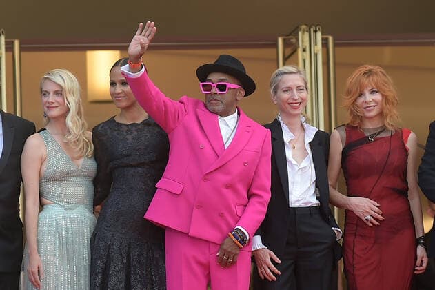74th Cannes Film Festival 2021, Red Carpet film : ˜Annette™ and Opening ceremony. Pictured: Spike Lee, Melanie Laurent, Jessica Hausner, Mati Diop, Mylene Farmer  Copyright: xAlbertoxTerenghi Cannesx2021x xIx xCannesxpoolx