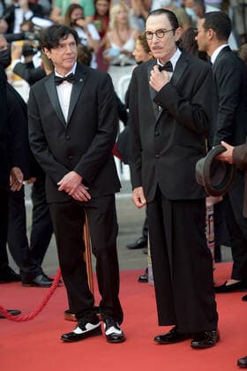74th Cannes Film Festival 2021, Red Carpet film : ˜Annette™ and Opening ceremony. Pictured: The Sparks, Ron Mael, Russel Mael  Copyright: xAlbertoxTerenghi Cannesx2021x xIx xCannesxpoolx