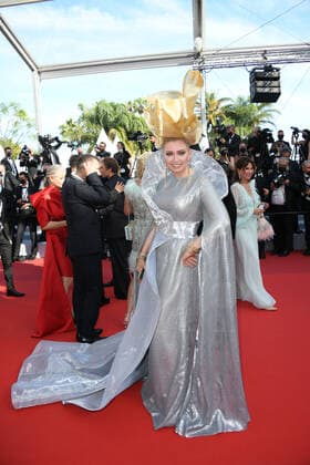 C74th Cannes Film Festival, Red Carpet Annette, pictured Elena Lenina  Copyright: xSimonexComix xIPAx xCannesxpoolx