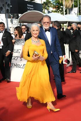 C74th Cannes Film Festival, Red Carpet Annette, pictured Taylor Hackford and Helen Mirren  Copyright: xSimonexComix xIPAx xCannesxpoolx