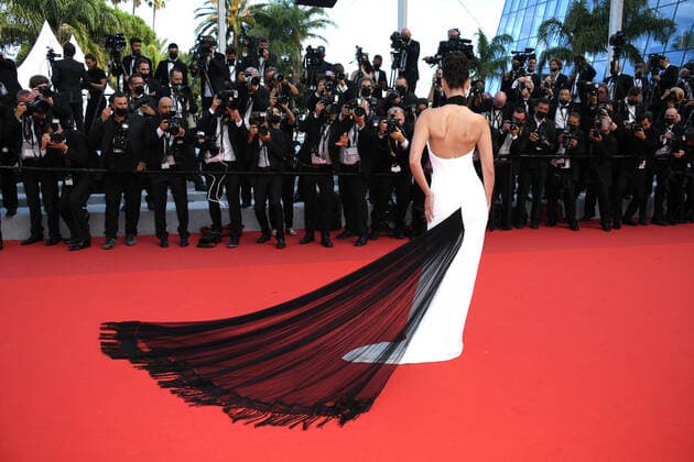 C74th Cannes Film Festival, Red Carpet Annette, pictured Bella Hadid  Copyright: xSimonexComix xIPAx xCannesxpoolx