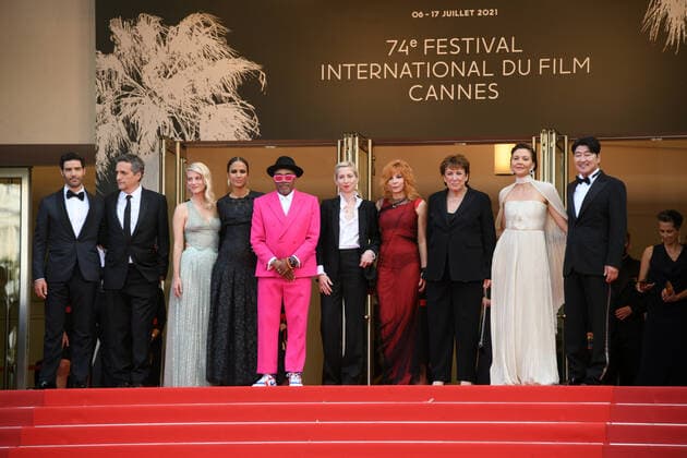 C74th Cannes Film Festival, Red Carpet Annette, pictured Jury Cannes 2021  Copyright: xSimonexComix xIPAx xCannesxpoolx