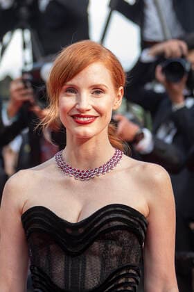 Jessica Chastain attends the Annette screening and opening ceremony during the 74th annual Cannes Film Festival on July 06, 2021 in Cannes, France. Photo: Franck Boham imageSPACE MediaPunch Copyright: ximageSPACEx