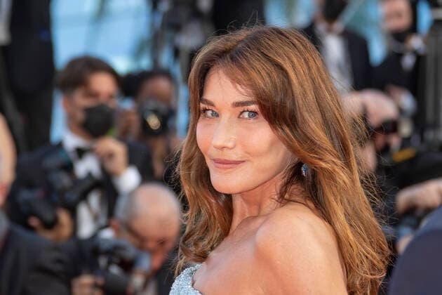 Carla Bruni-Sarkozy attends the Annette screening and opening ceremony during the 74th annual Cannes Film Festival on July 06, 2021 in Cannes, France. Photo: Franck Boham imageSPACE MediaPunch Copyright: ximageSPACEx