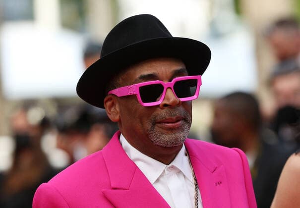 (210707) -- CANNES, July 7, 2021 -- U.S. director and jury president Spike Lee arrives at the red carpet during the opening ceremony of the 74th Cannes International Film Festival in Cannes, southern France, July 6, 2021. ) FRANCE-CANNES-FILM FESTIVAL-OPENING CEREMONY GaoxJing 