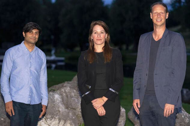 Maximilian Leo, Franka Potente and Jonas Katzenstein at the award ceremony of the Margot Hielscher Award to Franka Potente at the 38 Filmfest München 2021 at the Open Air Kino am Olympiasee München, 06 07 2021 Foto:xN.xKolinzx xFuturexImage