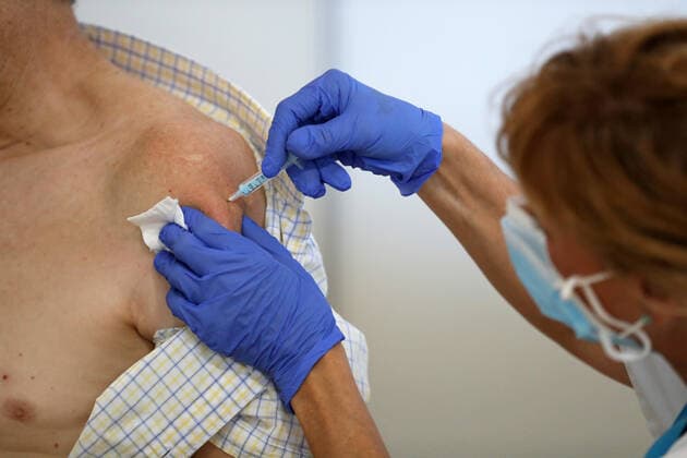 Coronavirus Vaccination In Spain Coronavirus vaccination in Barcelona, Spain, on July 7, 2021. Barcelona Spain urbanandsport-covid19v210707_npn23  Copyright: xJoanxVallsx