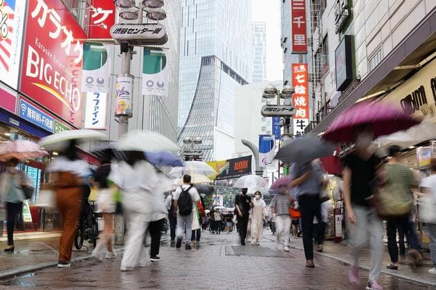 Tokyo to be under COVID-19 state of emergency People walk in Tokyo s Shibuya area on July 8, 2021, as the Japanese government decides to place the capital under a fresh COVID-19 state of emergency amid a surge in infections. 