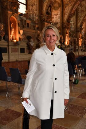 Marianne Wille Award of the Bavarian Order of Merit 2021 Honour, Award Antiquarium Residenz Munich 08 July 2021