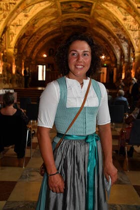 Laura Dahlmeier Award of the Bavarian Order of Merit 2021 Honour, Award Antiquarium Residenz Munich 08 July 2021
