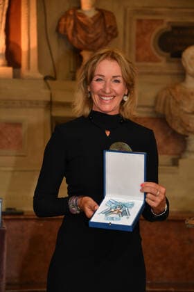 Michaela Gerg Award of the Bavarian Order of Merit 2021 Honour, Award Antiquarium Residenz Munich 08 July 2021