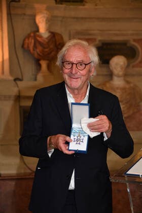 Günther Maria Halmer Award of the Bavarian Order of Merit 2021 Honour, Award Antiquarium Residenz Munich 08 July 2021
