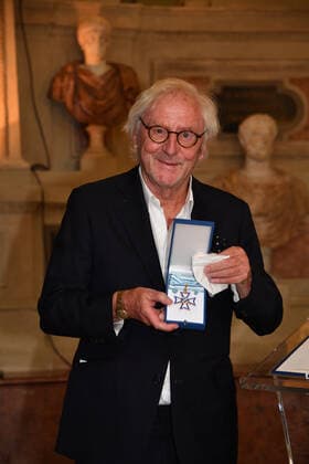 Günther Maria Halmer Award of the Bavarian Order of Merit 2021 Honour, Award Antiquarium Residenz Munich 08 July 2021