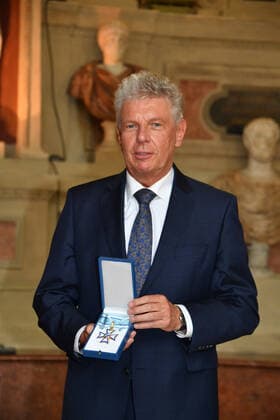 Dieter Reiter Lord Mayor of Munich Award of the Bavarian Order of Merit 2021 Honour, Award Antiquarium Residenz Munich 08 July 2021