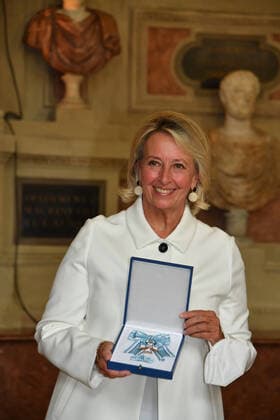 Marianne Wille Award of the Bavarian Order of Merit 2021 Honour, Award Antiquarium Residenz Munich 08 July 2021