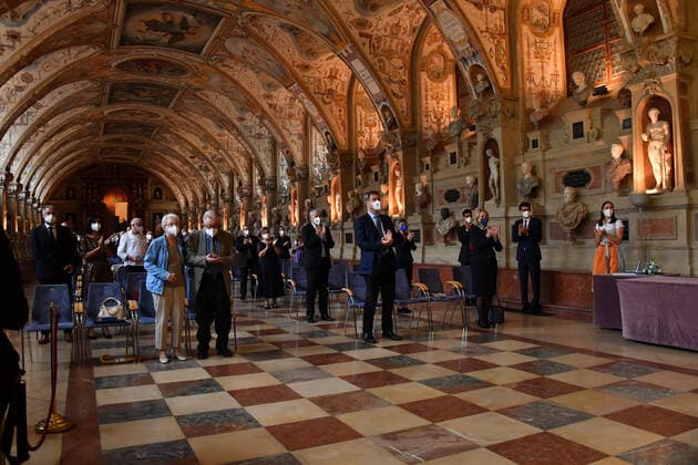 Overview Antiquarium Award of the Bavarian Order of Merit 2021 Honour, Award Antiquarium Residenz Munich 08 July 2021
