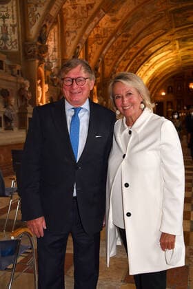 Dr Michael Karkloh and Marianne Wille Award of the Bavarian Order of Merit 2021 Honour, Award Antiquarium Residenz Munich 08 July 2021
