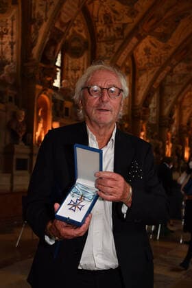 Günther Maria Halmer Award of the Bavarian Order of Merit 2021 Honour, Award Antiquarium Residenz Munich 08 July 2021