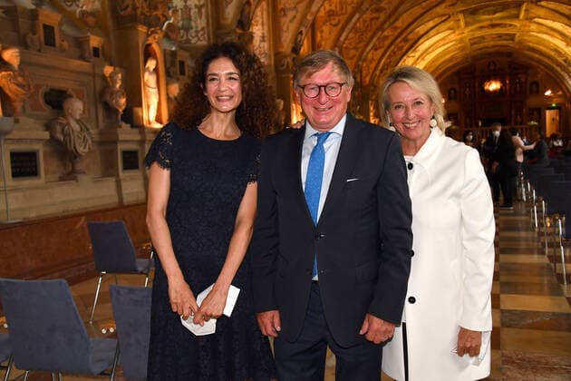 Prof Dr Yurdagül Zopf and Marianne Wille Award of the Bavarian Order of Merit 2021 Honour, Award Antiquarium Residenz Munich 08 July 2021