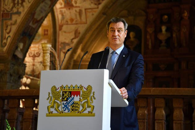 Markus Söder, the politician at the award ceremony of the Bavarian Order of Merit on 8 7 2021 in Munich Award ceremony of the Bavarian Order of Merit 2021 in Munich